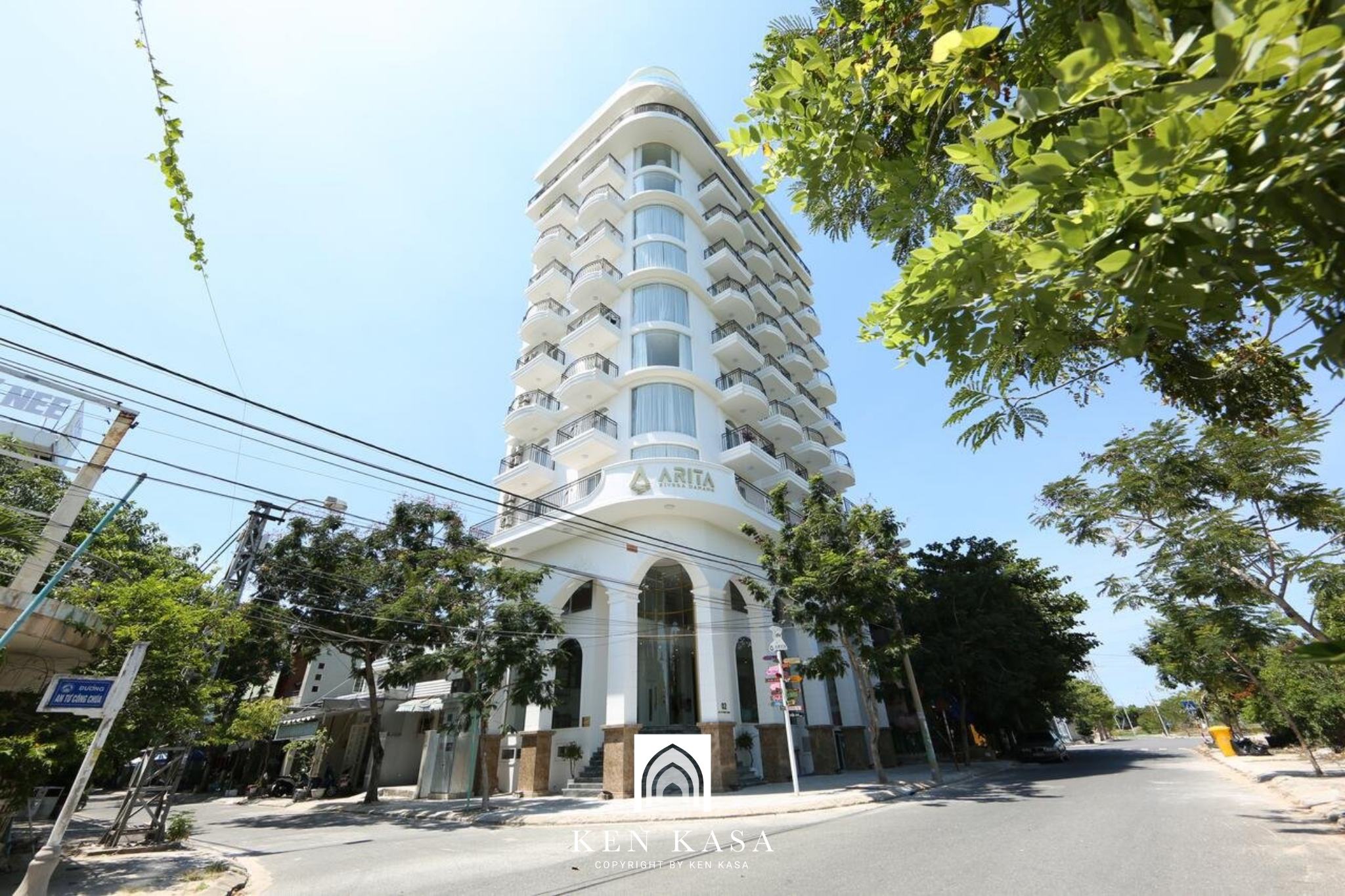 kiến trúc của review EX Da Nang Luxury Hotel 